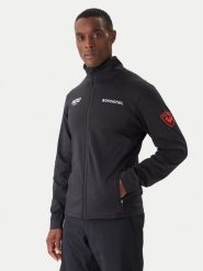 Rossignol Bluza techniczna Hero RLOML01 Czarny Slim Fit. Czarne bluzy sportowe męskie Rossignol, l, bez wzorów, z syntetyku, bez kaptura, narciarskie. Za 549.99 zł.