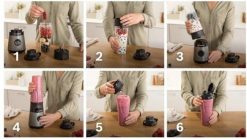 Blender Bosch Mini blender z butelką ToGo MMB2111S. Blendery Bosch. Za 217.25 zł.