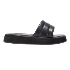 Klapki na basen damskie, S.Duna Lady 25 SDUNLS. Czarne klapki damskie Joma, bez wzorów, z materiału, sportowe, bez obcasa, bez zapięcia. Za 74.99 zł.