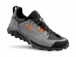 Buty trekkingowe Crispi Attiva. Niebieskie trekkingi męskie Crispi, z materiału, bez zapięcia. Za 1,200.00 zł.