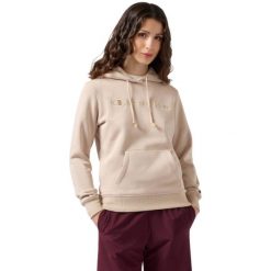 Bluza damska Champion Hooded Sweatshirt. Brązowe bluzy damskie Champion, xl, bez wzorów, z polaru, bez ramiączek, z kapturem. Za 197.99 zł.