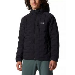 Kurtka puchowa męska Mountain Hardwear Stretchdown Hoody. Brązowe kurtki sportowe męskie MOUNTAIN HARDWEAR, na zimę, m, bez wzorów, z puchu, bez kaptura, narciarskie. Za 1,499.00 zł.