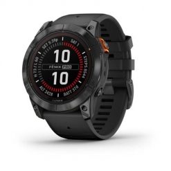Zegarek sportowy Garmin Fenix 7X Pro Solar MIP 51mm Czarny. Czarne zegarki sportowe Garmin, bez wzorów. Za 2,625.99 zł.