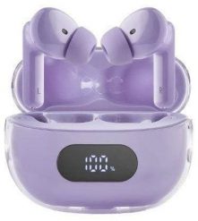 HEADSET BUDS PLUS T310AE/PURPLE 3720313 INTENSO. Fioletowe słuchawki bezprzewodowe Intenso. Za 84.77 zł.