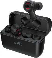 Słuchawki JVC XX Deep Bass Wireless Earbuds Black, True Wireless Stereo (TWS), 20 - 20000 Hz, Calls/Music, 8.8 g, Headset, Black, Red. Czarne słuchawki bezprzewodowe Jvc. Za 111.99 zł.