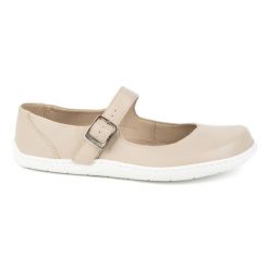 Baleriny barefoot damskie Olivier 1286 – skórzane buty z klamerką do codziennych i eleganckich stylizacji beżowe beżowy. Brązowe balerinki damskie na wiosnę, bez wzorów, ze skóry, biznesowe, bez obcasa, na płaskiej podeszwie, bez zapięcia. Za 484.00 zł.