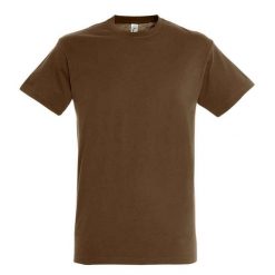 Koszulka Regent Dla Dorosłych Unisex. Brązowe bluzki damskie SOL'S, s, bez wzorów, sportowe, bez kołnierzyka, bez ramiączek. Za 33.99 zł.