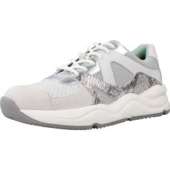 Buty GEOX D TOPAZIO Szary. Szare obuwie trekkingowe damskie Geox, ze skóry, bez zapięcia. Za 279.99 zł.