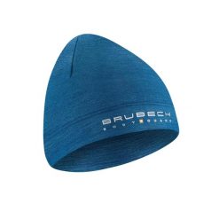 Czapka wełniana dwuwarstwowa unisex Brubeck EXTREME WOOL. Niebieskie czapki damskie Brubeck, na zimę, bez wzorów, z elastanu. Za 99.99 zł.