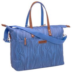 Torba rowerowa Tendo Alma niebieska. Niebieskie torby na laptopa damskie NEW LOOXS, bez wzorów. Za 390.00 zł.