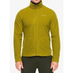 Bluza polarowa męska Columbia Fast Trek Light. Zielone bluzy sportowe męskie Columbia, m, bez wzorów, z polaru, bez kaptura, trekkingowe. Za 186.99 zł.