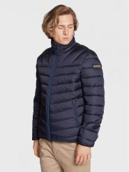 Napapijri Kurtka przejściowa Aerons NP0A4GJN Granatowy Regular Fit. Niebieskie kurtki męskie Napapijri, m, bez wzorów, z syntetyku, bez kaptura. Za 579.99 zł.