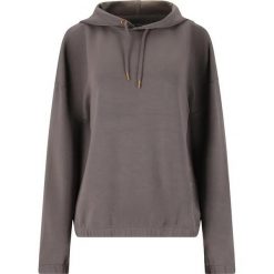Bluza damska z kapturem Athlecia Namier. Brązowe bluzy damskie Athlecia, bez wzorów, z dresówki, klasyczne, bez ramiączek, z kapturem. Za 248.50 zł.