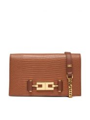 Elisabetta Franchi Torebka BS-08A-66E2-V320 Brązowy. Brązowe torebki do ręki damskie Elisabetta Franchi, bez wzorów, bez dodatków. Za 1,369.00 zł.