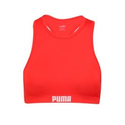 Góra od bikini Puma, racerback, czerwonym. Czerwone stroje kąpielowe damskie Puma, l, bez wzorów. Za 173.99 zł.