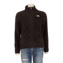 Second life - Kurtka polarowa TNF Osito dla kobiet - Stan bardzo dobry. Czarne kurtki sportowe damskie The North Face, s, bez wzorów, z materiału, bez ramiączek, bez kaptura, trekkingowe. Za 211.46 zł.