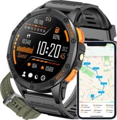 Zegarek męski SMARTWATCH GRAVITY GT24-5 BK/GN/BK PROF. Zegarki męskie Gravity, bez wzorów. Za 403.94 zł.
