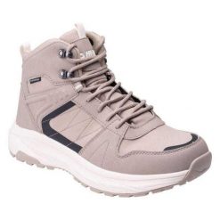 Buty Górskie Męskie Średnia Wysokość Rozers. Brązowe trekkingi męskie Hi-tec, z gumy, bez zapięcia. Za 385.70 zł.