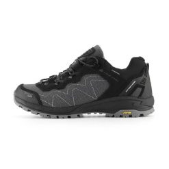 Buty trekkingowe Alpine Pro Ibane 2. Czarne obuwie trekkingowe damskie Alpine Pro, z materiału, bez zapięcia. Za 569.00 zł.