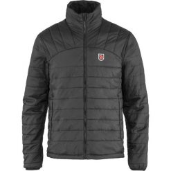 Kurtka turystyczna męska Fjallraven Expedition. Czarne kurtki męskie Fjällräven, m, bez wzorów, z materiału, eleganckie, bez kaptura. Za 978.30 zł.