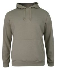 Bluza Beżowa z Kapturem, Kangurka, Jednokolorowa, z Dużą Kieszonką, Sepia -BRAVE SOUL- Męska. Brązowe bluzy sportowe męskie Brave Soul, m, bez wzorów, z bawełny, z kapturem. Za 79.00 zł.