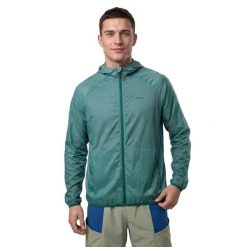 Męska ultralekka wiatroszczelna kurtka trekkingowa Siroko Laugavegur Green. Zielone kurtki męskie SIROKO, m, bez wzorów, z materiału, bez kaptura. Za 298.00 zł.