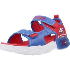 Sandały SKECHERS SPLASH-BUGT Niebieski. Niebieskie sandały męskie Skechers, na lato, bez wzorów, z syntetyku, bez zapięcia. Za 176.99 zł.