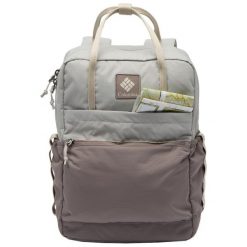 Plecak sportowo-turystyczny dla dorosłych Trail Traveler II 18L pojemność 18 L. Szare plecaki męskie Columbia, bez wzorów, sportowe. Za 199.99 zł.