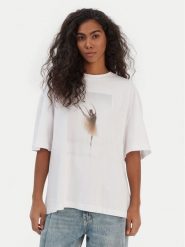 BOSS T-Shirt Eboys 50556978 Biały Regular Fit. Białe t-shirty damskie Boss, xl, bez wzorów, z bawełny, bez kołnierzyka, bez ramiączek. Za 279.99 zł.