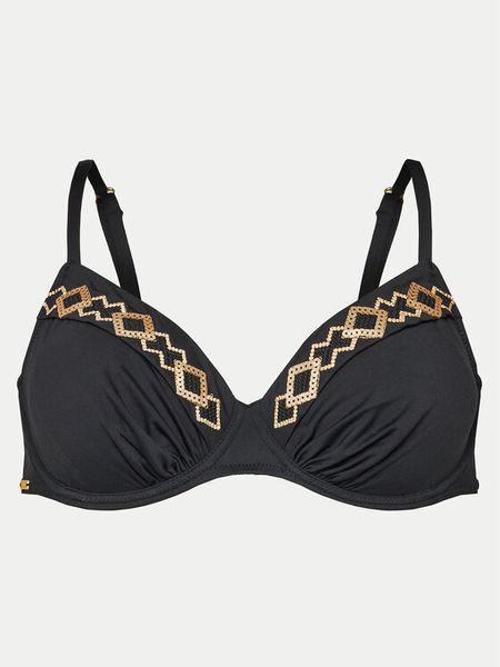 Selmark Góra od bikini BL311 Czarny. Czarne bikini Selmark, bez wzorów, z syntetyku. Za 189.99 zł.
