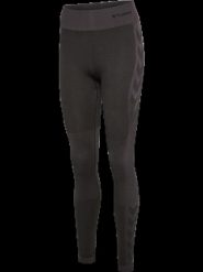 Hummel Legginsy hmlCLEA SEAMLESS MID WAIST TIGHTS – bezszwowe, oddychające. Szare legginsy damskie Hummel, bez wzorów, z elastanu. Za 198.00 zł.