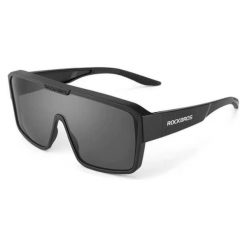 Okulary sportowe z polaryzacją UV400 ROCKBROS. Brązowe okulary przeciwsłoneczne damskie ROCKBROS. Za 90.74 zł.