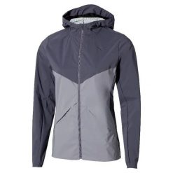 Damska bluza dresowa z kapturem Mizuno Charge. Szare bluzy damskie Mizuno, m, bez wzorów, z dresówki, eleganckie, bez ramiączek, z kapturem. Za 640.60 zł.