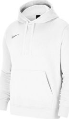 Nike Bluza WMNS Park 20 Fleece biała r. S. Białe bluzy damskie Nike, s, bez wzorów, bez ramiączek, bez kaptura. Za 253.58 zł.