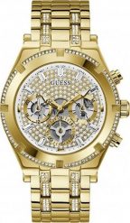 Zegarek Guess Zegarek męski Guess GW0261G2 CYRKONIE złoty. Żółte zegarki męskie Guess, z aplikacjami, złote. Za 1,169.00 zł.