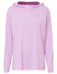 Damska bluza z kapturem Mineo LS. Czerwone bluzy damskie Vaude, na jesień, bez wzorów, z materiału, biznesowe, bez ramiączek, z kapturem. Za 339.00 zł.