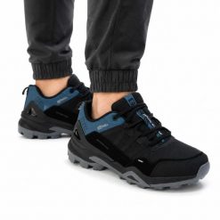 Buty męskie sportowe trekkingowe turystyczne DK VENOM SOFTSHELL. Czarne trekkingi męskie DK, z materiału, bez zapięcia. Za 199.00 zł.