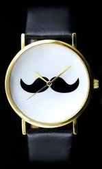 Zegarek ZEGAREK DAMSKI MUSTACHE - WĄSY - asox (zx548) NoSize. Zegarki damskie NoName. Za 24.64 zł.