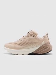 4F Niskie buty do trekkingu i trailu SPEED HIKER z membraną damskie - beżowe 38. Brązowe obuwie trekkingowe damskie 4F, z gumy, bez zapięcia. Za 349.99 zł.