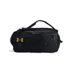 Torba - plecak Under Armour Contain Duo MD BP Duffle uniw. Czarne plecaki męskie Under Armour, bez wzorów, sportowe. Za 279.99 zł.