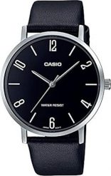 ZEGAREK MĘSKI CASIO MTP-VT01L-1B2 + BOX (zd165k). Zegarki męskie Casio, bez wzorów. Za 188.99 zł.