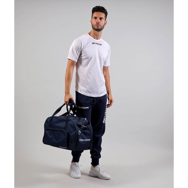Torba Sportowa Givova Palestra Navy - Styl i Funkcjonalność. Niebieskie torby sportowe męskie Givova, bez wzorów. Za 306.70 zł.