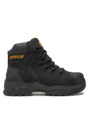 CAT Footwear Trapery Everett Ct S3 Wr Ci Hro Src P725322 Czarny. Czarne buty zimowe męskie CAT Footwear, bez wzorów, ze skóry, bez obcasa, bez zapięcia. Za 539.99 zł.