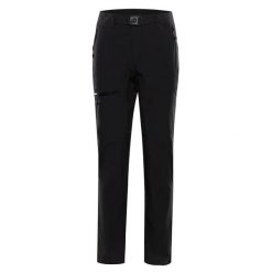 Spodnie męskie trekkingowe wodoodporne Alpine Pro Zoner. Czarne trekkingi męskie Alpine Pro, na jesień, z materiału, bez zapięcia. Za 569.00 zł.