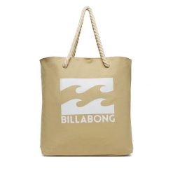 Torebka Billabong. Brązowe shopperki damskie Billabong, bez wzorów, bez dodatków. Za 99.99 zł.