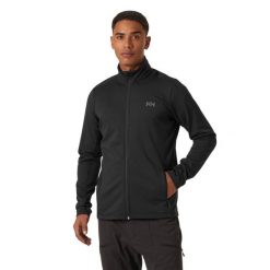 Sweter Męski Helly Hansen Versalite. Czarne swetry męskie Helly Hansen, m, bez wzorów, z materiału, bez kołnierzyka, bez ramiączek. Za 389.00 zł.