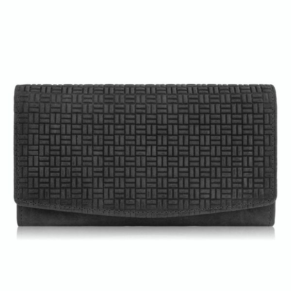 Portfel skórzany vintage czarny Paolo Peruzzi T-109-HBL. Czarne portfele damskie Paolo Peruzzi, ze skóry. Za 69.00 zł.