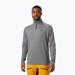 Bluza trekkingowa męska Helly Hansen Verglas 1/2 Zip. Brązowe bluzy męskie Helly Hansen, m, bez wzorów, bez ramiączek, bez kaptura. Za 259.99 zł.