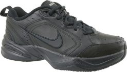 Nike Buty męskie Monarch IV czarne r. 46 (415445-001). Czarne buty sportowe męskie Nike, bez wzorów, bez zapięcia. Za 219.00 zł.