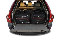 Torby Do Bagażnika Volvo Xc90 2002-2014 5Szt Kjust. Czarne torby podróżne damskie KJUST, bez wzorów, z kauczuku. Za 1,660.00 zł.